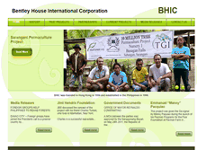 Tablet Screenshot of bentleyhouse.org